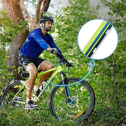 4PCS Universal Bike Brake Cable,Replaceable Brake Inner Wire Cable, Include Free Cable Cap End Crimps O-Rings Accessories, Professional Bicycle Brake Line For Mountain Bikes MTB or Road Bikes, 2M Long - 6