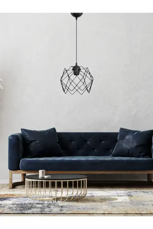 4 Adet Silvano Avize One Salon Mutfak Banyo Yatak Odası Çocuk Odası Antre Sarkıt Avize-4 Adet - 3