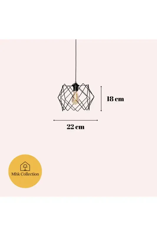 4 Adet Silvano Avize One Salon Mutfak Banyo Yatak Odası Çocuk Odası Antre Sarkıt Avize-4 Adet - 5