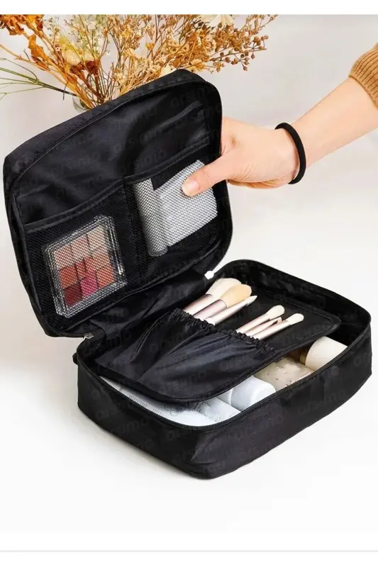 4 Compartment Makeup Bag Cosmetic Makeup Suitcase Set | Care Travel Makeup Cosmetic Organizer Bag - 5