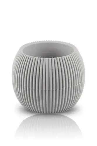 4 Dona 0,15 Litrli Mini Marjon Kaktus Sukkulent Tuvaği Kichik Plastik Tuvaq No 1-BEJ - 3