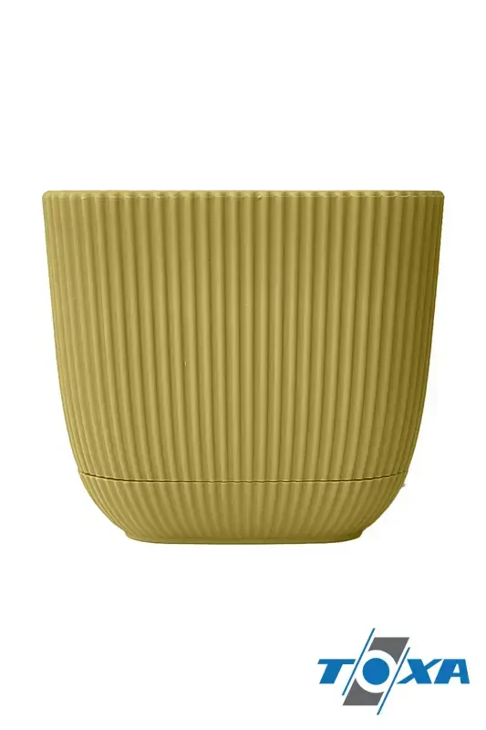 4 Dona 0.27 Litr Sariq Marjon Kvadrat Gultuvak Mini O'lchamli Kaktus Sukulent Gultuvagi Taglikli Plastik Gultuvak-SARIQ - 3