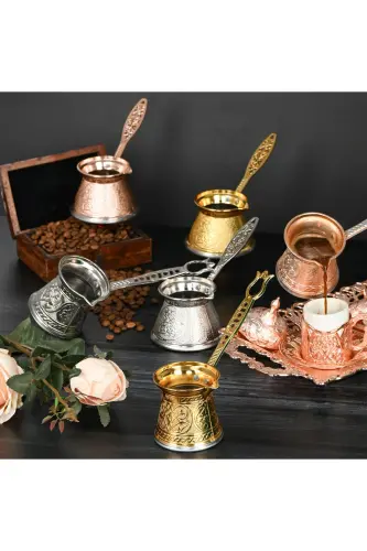 4 KISHILIK İNOX MOSLASHUVCHAN QUVMA CHOYNAK - KUMUSH - 3