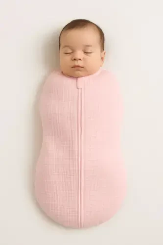 4 Layer 100% Cotton Anti-Allergic Bamboo Muslin Swaddle - 1