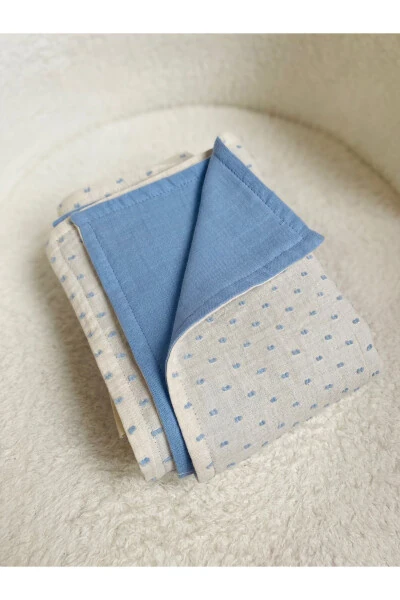4 Layer 100% Cotton Double Sided Muslin Baby Blanket - MINASDREAM