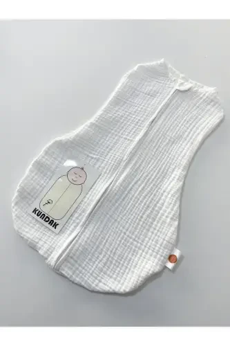 4 Layer Cotton Anti-Allergic Bamboo Muslin Swaddle - BABYS FIELD (1)