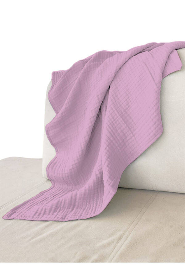 4 Layer Muslin Blanket Baby Blanket Organic Cotton Multipurpose Cotton Muslin Blanket Swaddle Blanket - 2