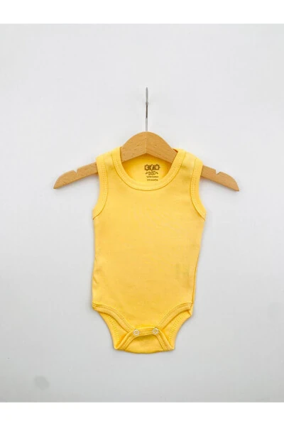 4-Pack 100% Cotton Stretch Interlock Baby Bodysuit - 6