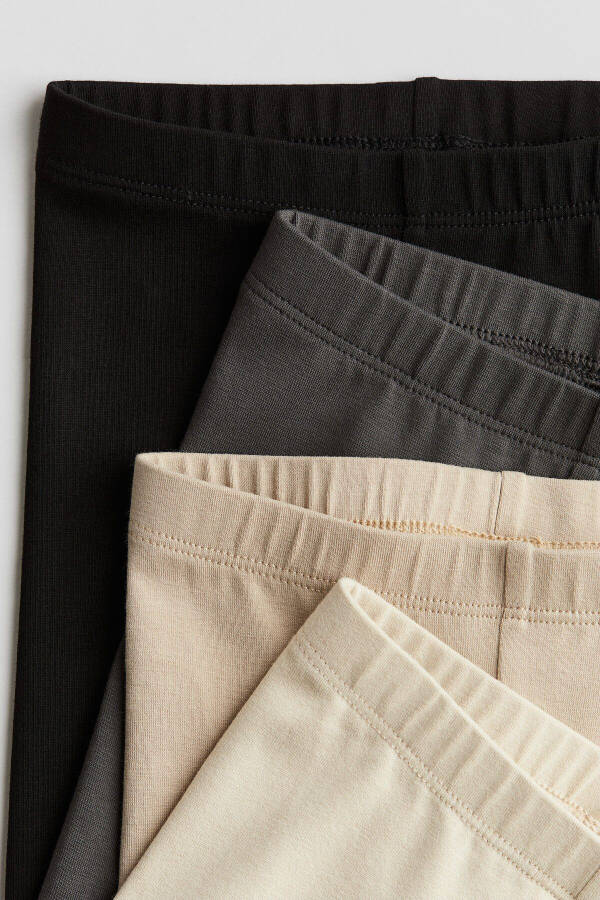 4-pack cotton jersey leggings - 2