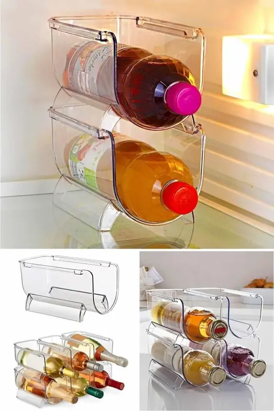 4 Pack Decobella Refrigerator Bottle Shelf - DÜKKANÖNÜ