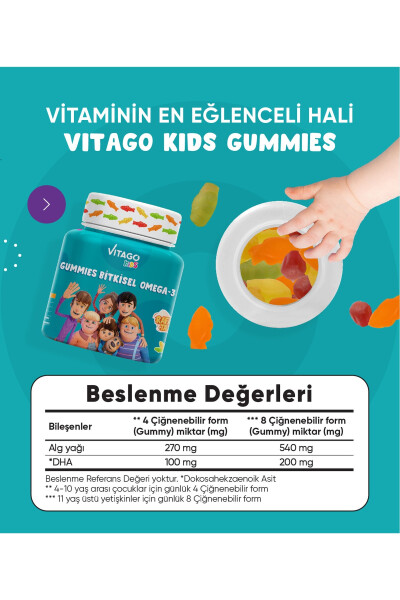 4 Pack Kids Gummies Vitamin Set - 6