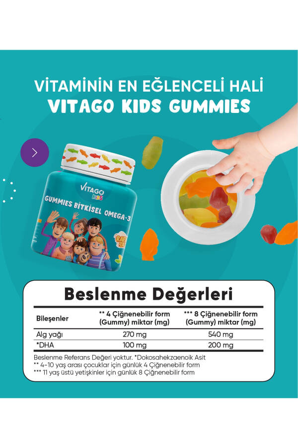 4 Pack Kids Gummies Vitamin Set - 6