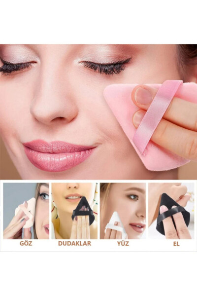 4 Pcs Professional Powder Foundation Bb Cream Application Sponge - 8