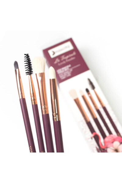 4-Piece Eye Makeup Brush Set - NASCITA