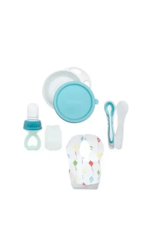 4-Piece Feeding Set (Food Bowl + Boxed Food Container) - MYCEY
