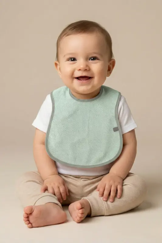 4-Piece Waterproof Bibs 0-2 Years - 4