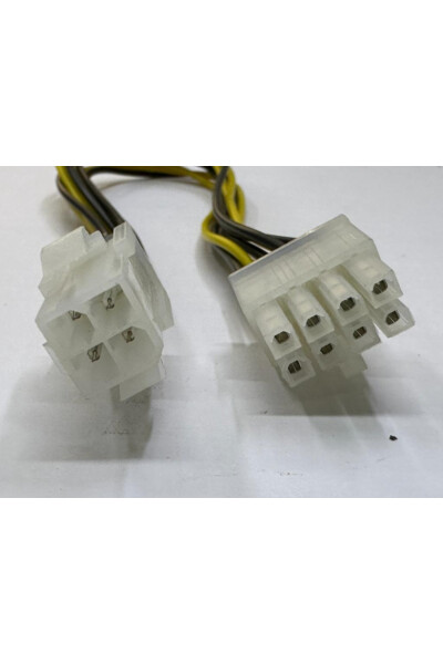 4 pin 8 pin çevirici 4 pin 8 pin anakart power çevirici 4 pin power 8 pin power çevirici 30 cm. - 10