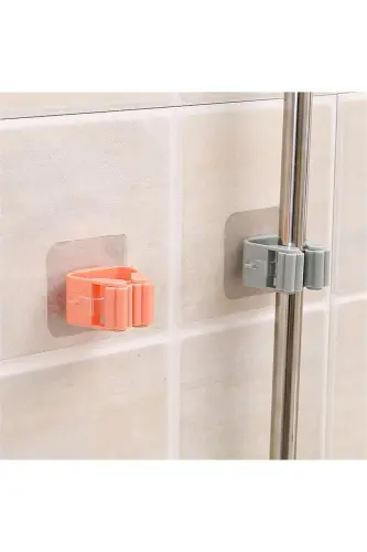 4 Practical Brush Mop Broom Mop Organizer Hanger - 5