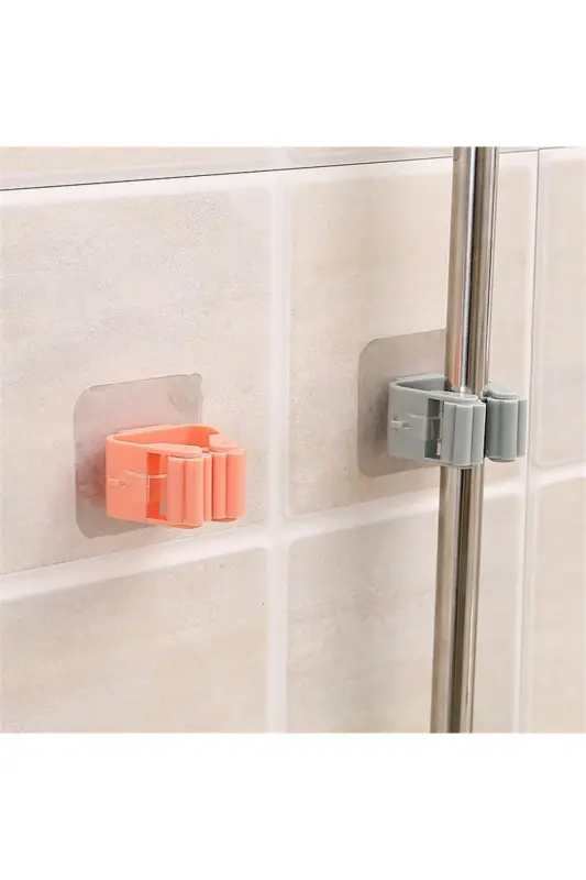 4 Practical Brush Mop Broom Mop Organizer Hanger - 5