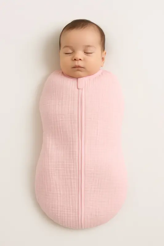 4 qavatli 100% paxta antiallergik bambuk muslin kundagi - 1