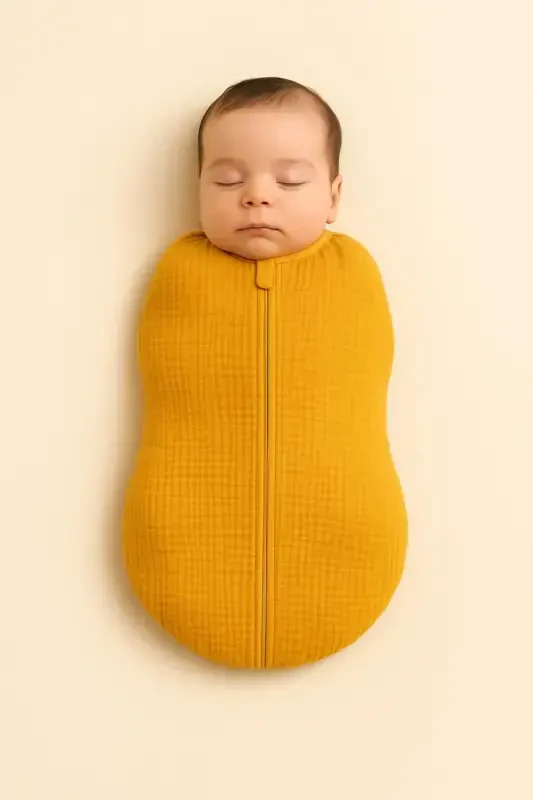 4 Qavatli Paxtali Antiallergik Bambuk Muslin G'ilof - XANTAL - 1