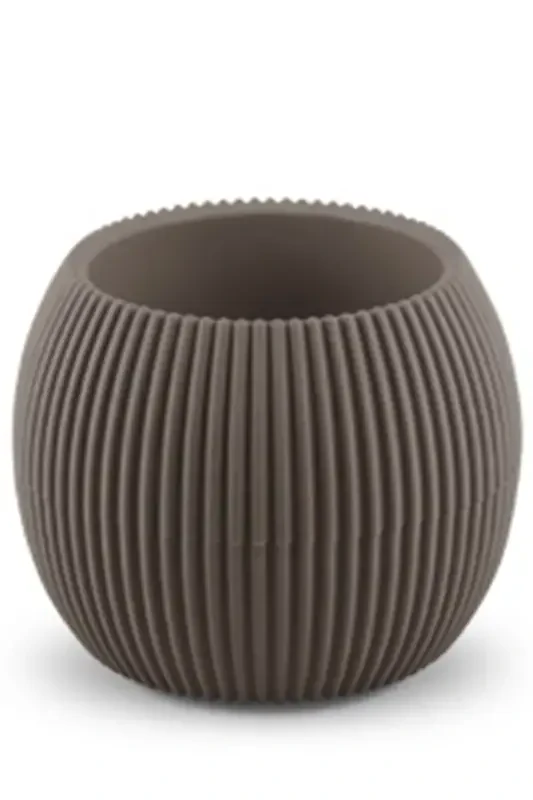 4 Штуки 0.15 Литра Мини Коралл Кактус Суккулент Горшок Миниатюрный Пластиковый Горшок № 1-Коричневый - 3