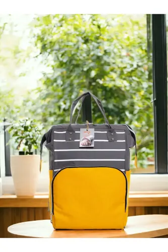 4 ta katta tug'ilish to'plami (KASALXONADAN CHIQISH, GO'DAKKA G'AMXO'RLIK SIRT VA YELKA XALTA, KO'RPA)-BEJ - 3