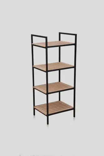 4 Tier Bathroom Organizer Shelf Kitchen Bathroom Cabinet Multipurpose Storage Rack - 7