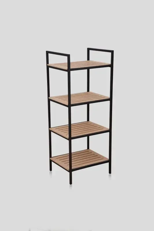 4 Tier Bathroom Organizer Shelf Kitchen Bathroom Cabinet Multipurpose Storage Rack - 7