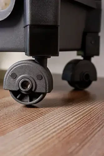 4 Tier Slim Rolling Bathroom Shelf Multi-Purpose Rack Unit Kitchen Shelf Cabinet Organizer Storage - MIM LIFE (1)