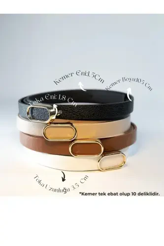 4-х часовой импортный тонкий ремень с овальной золотой пряжкой, ремень для брюк, рубашечный ремень, ремень для пиджака - 1