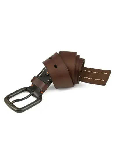 40mm Double Stitch Belt - Acorn - 3