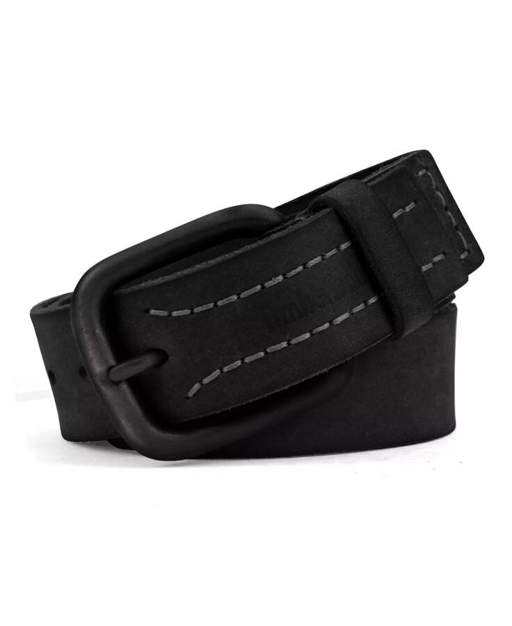 40mm Double Stitch Belt Black - 2