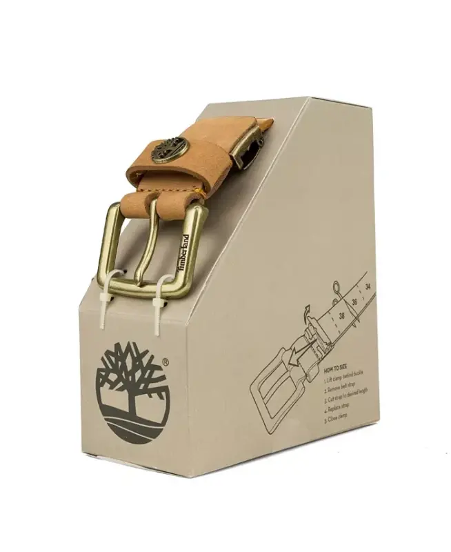 40mm Logo Cut-To-Fit Belt - Wheat - 2