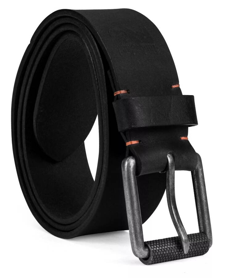 40mm Roller Buckle Belt Black - 3