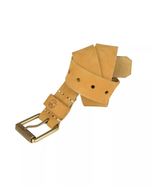 40mm Roller Buckle Boot Belt Wheat - 1