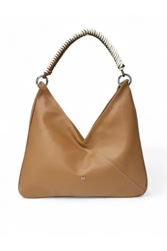 40x35x15cm Matmazel omuz çanta vintage 100110597-Taba - MATMAZEL (1)