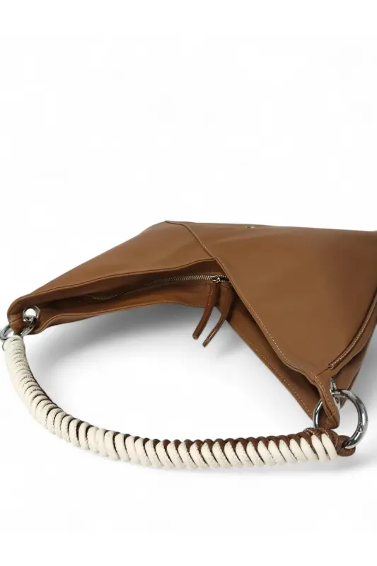 40x35x15cm Matmazel omuz çanta vintage 100110597-Taba - 5