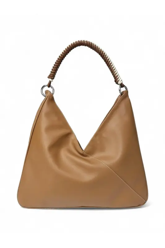 40x35x15cm Matmazel omuz çanta vintage 100110597-Taba - 7