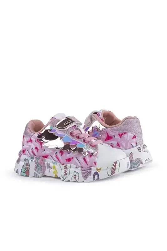 4289 Cindy Kids Sneaker-PINK - 1