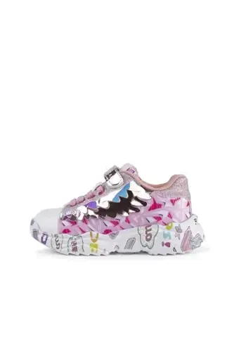 4289 Cindy Kids Sneaker-PINK - 2