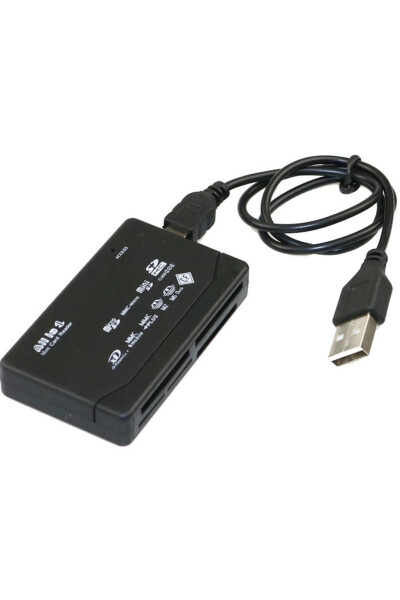 4296 USB Hub Micro SD XD MMC MS CF TF Mini M2 Combo Card Reader - ALFAIS (1)