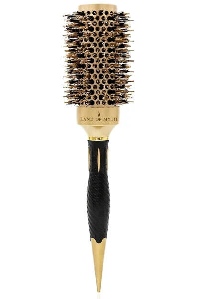 43 mm Lom1143 Nano Technology Ceramic + Ionic Thermal Hair Brush, Natural Horsehair Bristles, Professional - LAND OF MYTH
