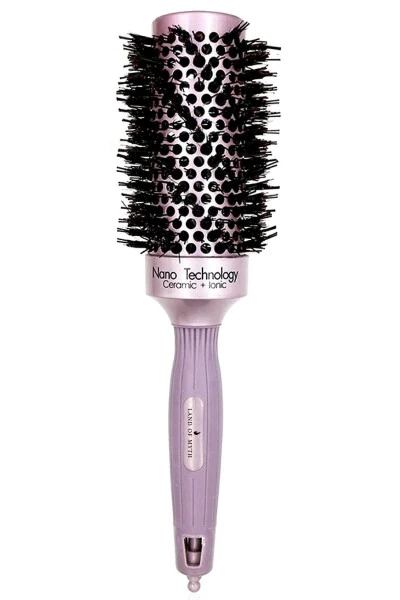 43 mm Nano Technology Ceramic + Ionic Thermal Hair Brush, Natural Bristle, Professional Series - LAND OF MYTH