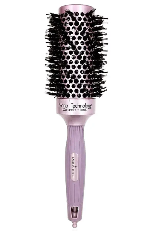 43 mm Nano Technology Ceramic + Ionic Thermal Hair Brush, Natural Bristle, Professional Series - 1