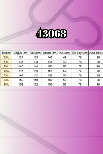 43068 Katta Hajmli Yubka Oval Kesimli Modal Kurtka - Bej - 2