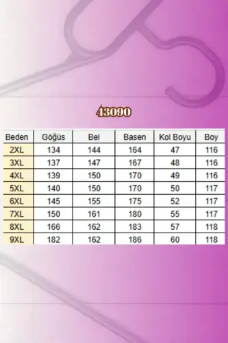 43090 Büyük Beden Yakalı -Kuşaklı Kolu Lastikli Kaşe Kaban - Siyah - 2