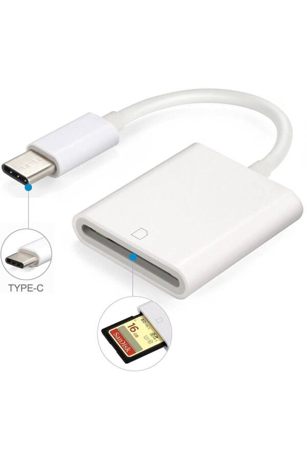 4331 Type C Usb 3.1 To SD Card Reader Card Reader SDXC Converter Adapter - 5