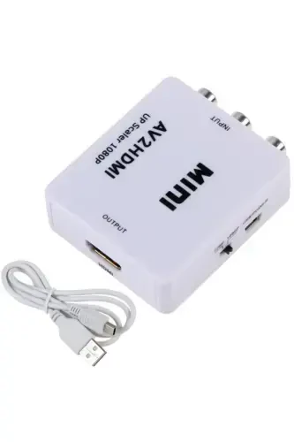 4553 Rca Av To Hdmi Konvertori Adapter - 1