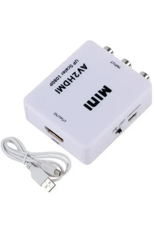 4553 Rca Av To Hdmi Konvertori Adapter - ALFAIS